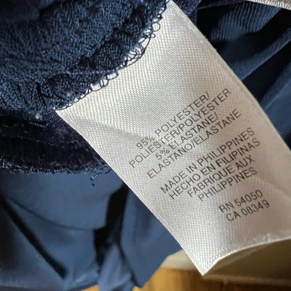 Evan Picone Blue Midi Dress - Picture 4 of 4